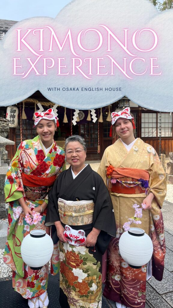 kimono experience at OEH