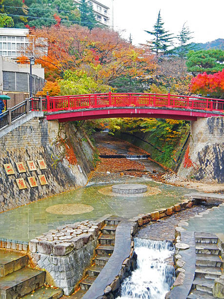 Arima Onsen in Autumn Season in Japan